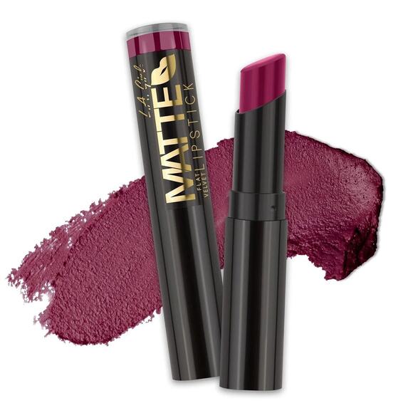 L.A. Girl Matte Flat Velvet Lipstick - Va voom! - Picture 1 of 2